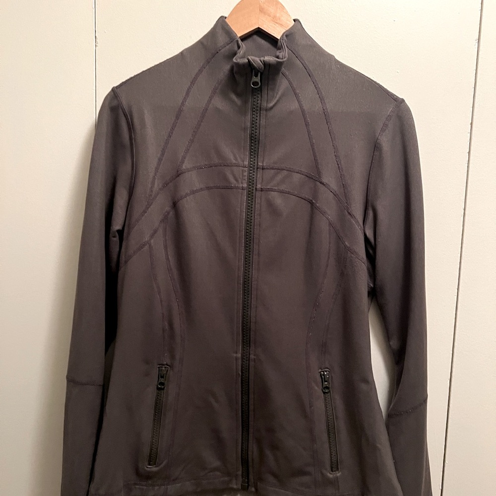 Lululemon define jacket olive green